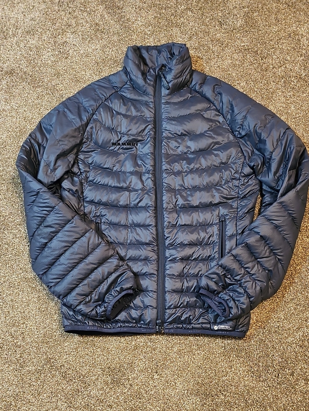 Mammut Womens Navy Quilted Puffer Jacket